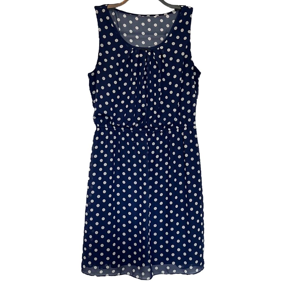 Alyx Polkadot Dress Blue Size 12